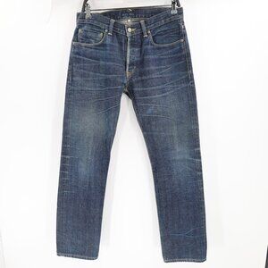 Alex Mill jeans Mens 30 L30 Selvedge Denim Straight Leg Made In USA dark wash